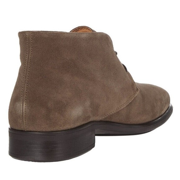 New ECCO Citytray Chukka Boot Dark Clay Men’s Shoes 45 Us 11 11.5 Suede Leather main image 4